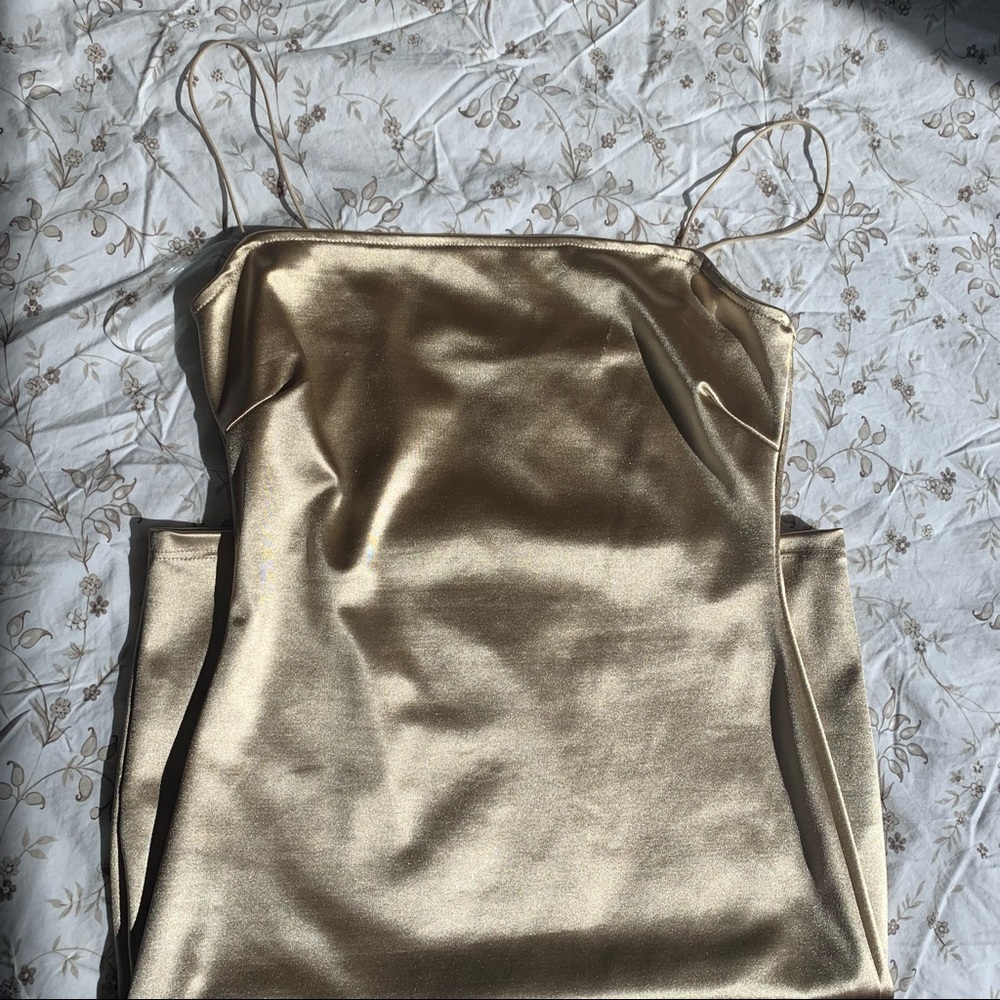 Windsor Gold Bodycon Dress